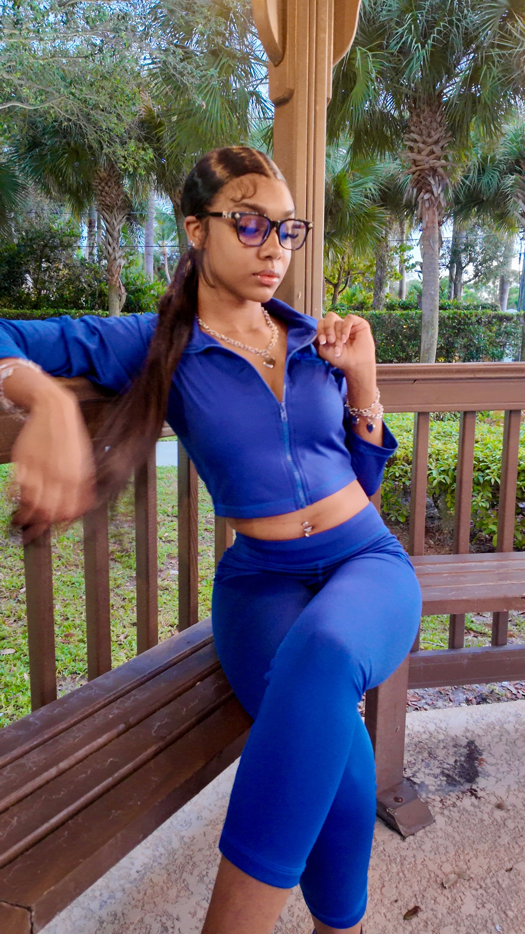 RLC Fitness Track Suit With Leggings