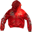 RL Zip Up Rhinestone Hoodie