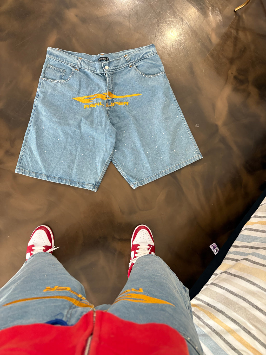Rl Rhinestone StarBoy Jorts