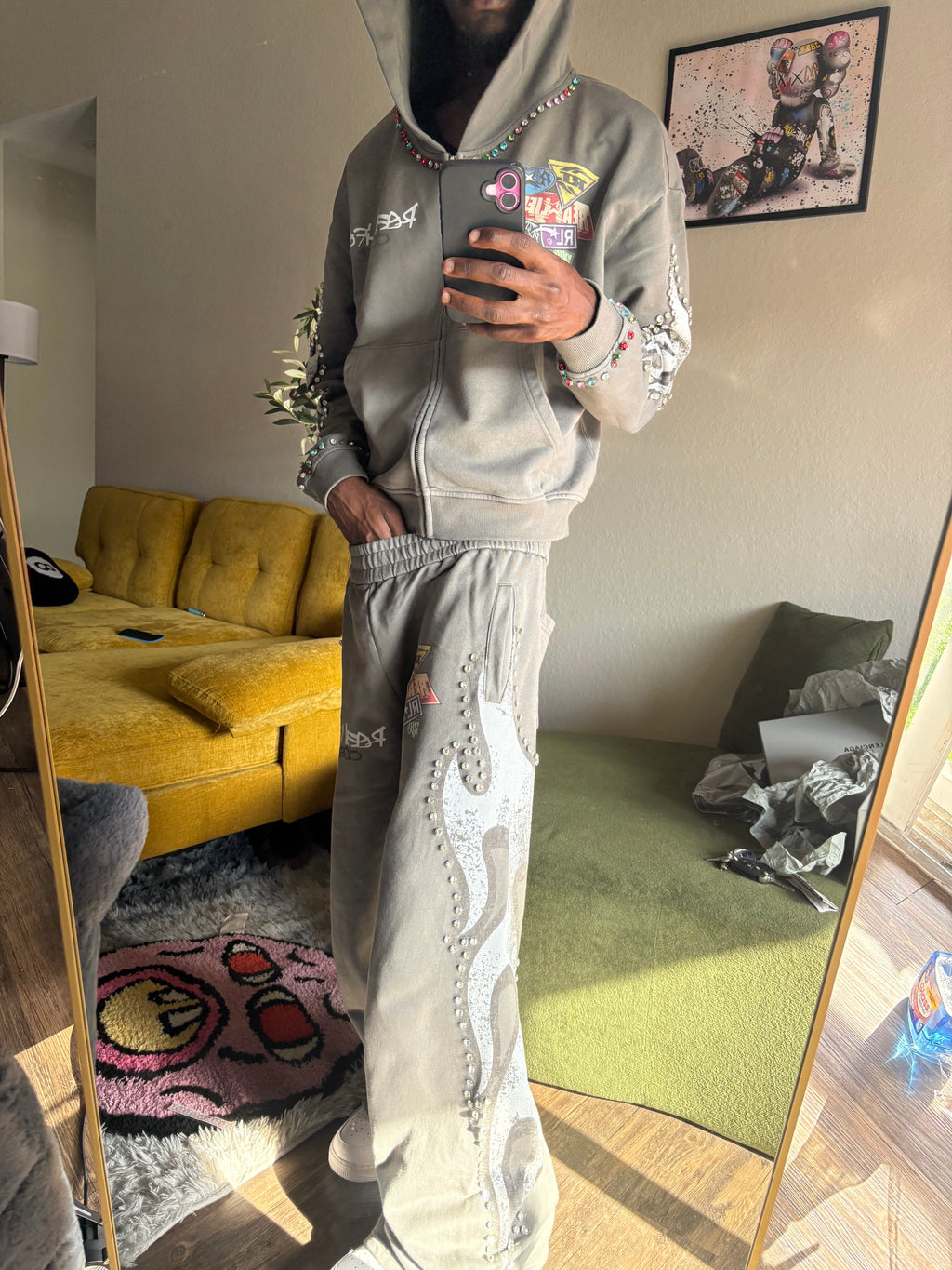 Rhinestones RL SweatPants