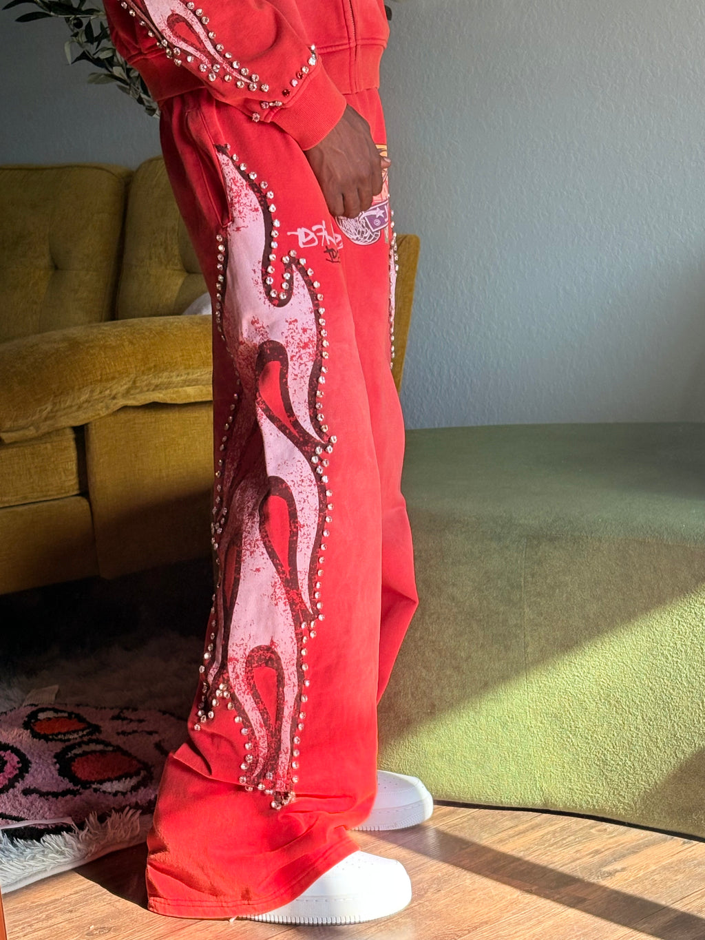 RL Rhinestone SweatPants